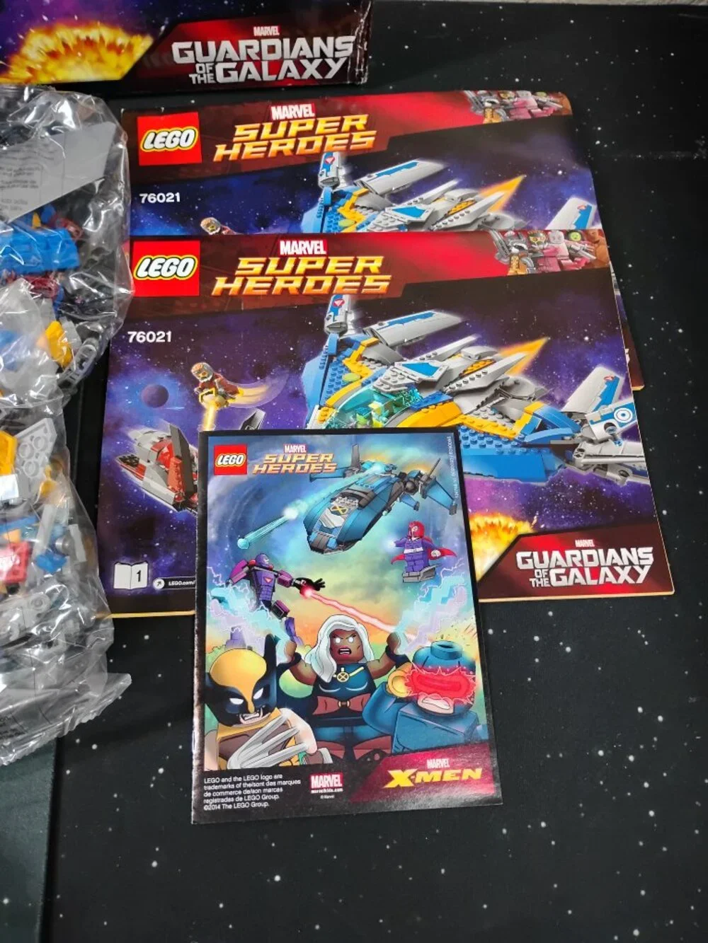 LEGO Marvel Super Heroes 76021 The Milano Spaceship Rescue Open Box Sealed Bags